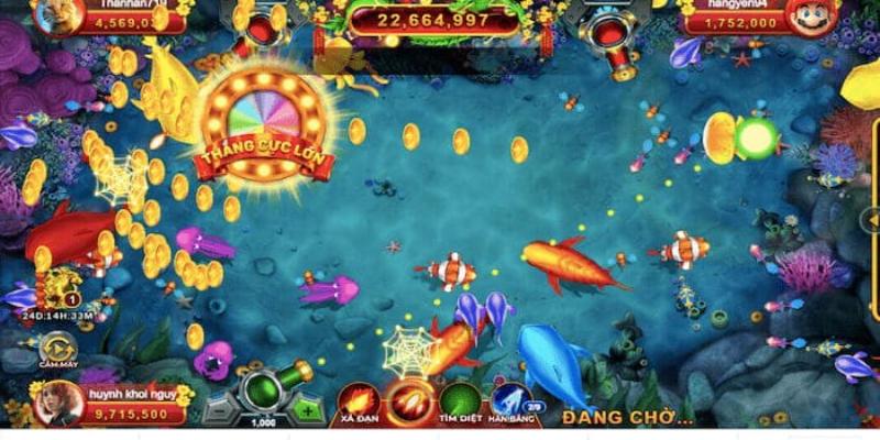 Top 4 tựa game săn cá hấp dẫn hàng đầu hiện nay